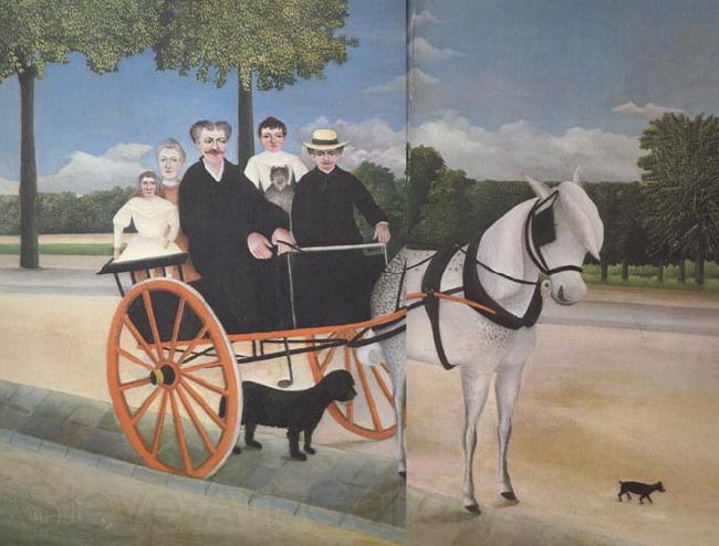 Henri Rousseau Old Juniet's Carriole France oil painting art